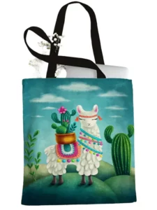Cute Canvas Tote Bag